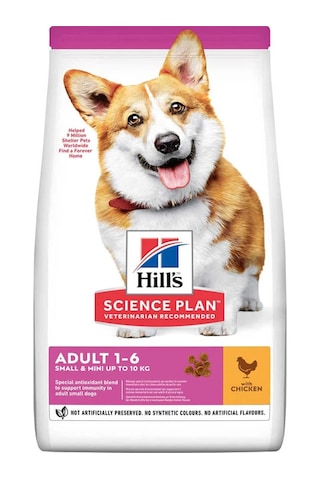 Hill's Small Miniature Tavuklu Küçük Irk Yetişkin Köpek Maması 1500 G