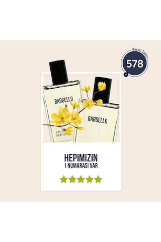 Bargello 578 Erkek Parfüm EDP 50 ML