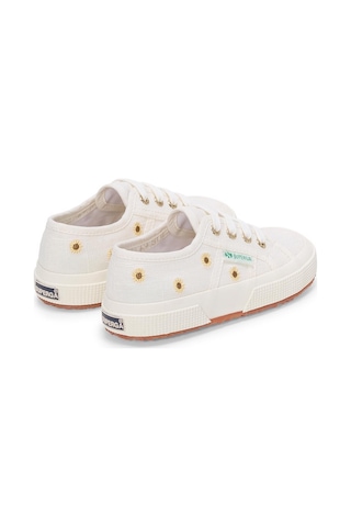 Superga 2750 Kids Embroidery Linen Sunflower Çocuk Unisex Beyaz Bileksiz Sneaker Beyaz-168