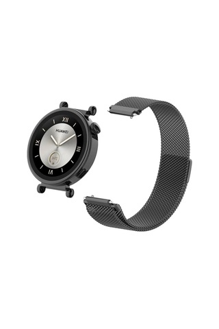 Huawei Watch Gt6 41mm / Gt5 Pro 42mm / Gt5 / Gt4 41mm Uyumlu 18mm Hasır Çelik Kordon