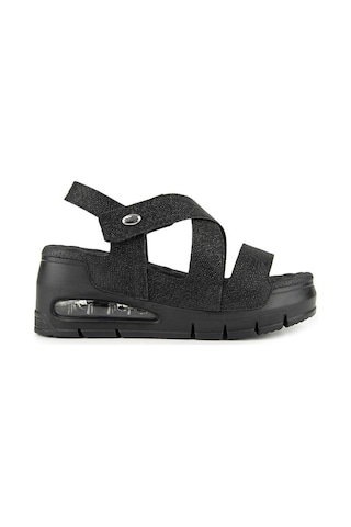 Muya Nofio 35215-430 Air Max Anatomik Taban Kadın Sandalet Siyah 36-40