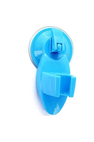 Skycity Mavi Plastik Süspansiyonlu Duş Başlığı Tutucusu - Konforlu Kullım, Kolay Kurulum, Açı Ve Yükseklik Ayarlamalı Mavi