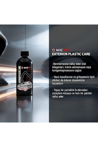 Macwag Exterior Plastic Care 500 Ml Dış Plastik Yenileyici Ve Koruyucu Sprey