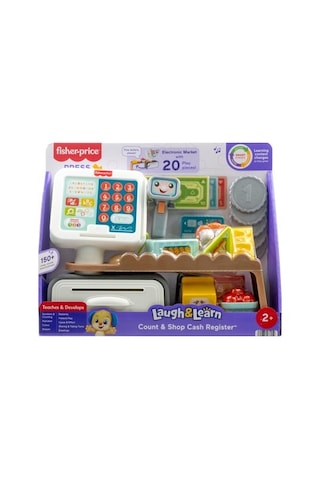 Fisher-price Eğlen Ve Öğren Market Kasası Birden Fazla Dil Desteğiyle Yürüme Çağındaki Çocuklar