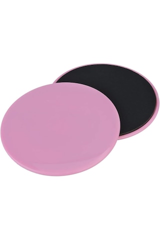Core Slider Pilates Egzersiz Kayar Disk Pembe 2 Adet
