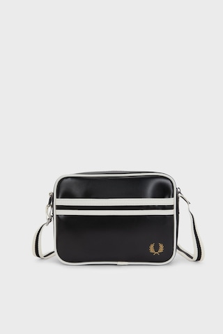 Fred Perry Logolu Ayarlanabilir Askılı Çanta Unisex Çanta L2168 D57 Siyah-ekru