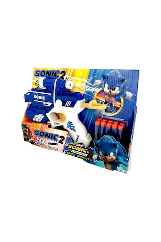 Sonic Nörf Tabanca Oyuncak Sünger Plastikatan Nerf Silah