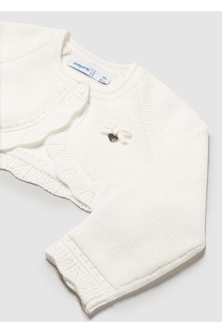 Mayoral Kız Bebek Hırka Örme 308 Krem