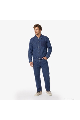 Unıted4 Classic Fit Erkek Ceket Denceust Mavi