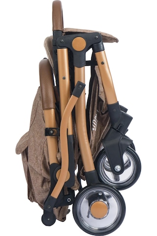 Mimma Baby Drone Kabin Bebek Arabası Gold Kahve