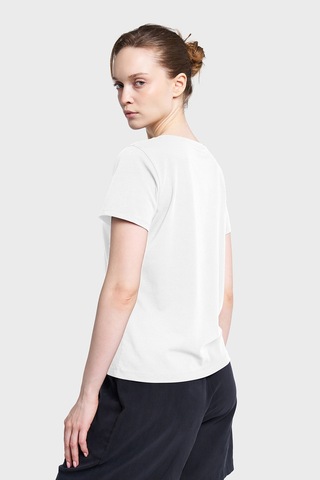 Lescon Kadın Kısa Kollu T-shirt 26y-2127 Beyaz