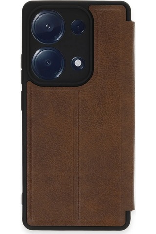 Gld-spt- Newface Xiaomi Redmi Note 13 Pro 4g Kılıf Flip Cover - Taba