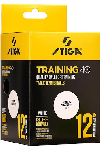 Stiga Table Tenis Ball Traınıng Pinpon Topu Beyaz 12li 1110-2610-12