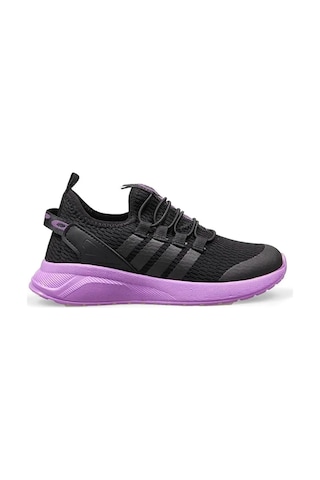 M.P Mp Mp-3011 Siyah / Mor Unısex Çocuk Lastik Bağlı Sneakers Siyah / Mor Siyah - Mor