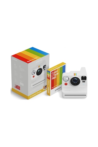 Polaroid Now+ Gen 3 + Renkli Film Bundle 8 Film