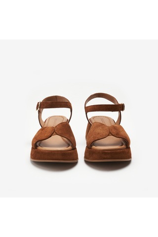 Bruciato Sandalet Kadın 04b2 Frau Suede Platform Sandals