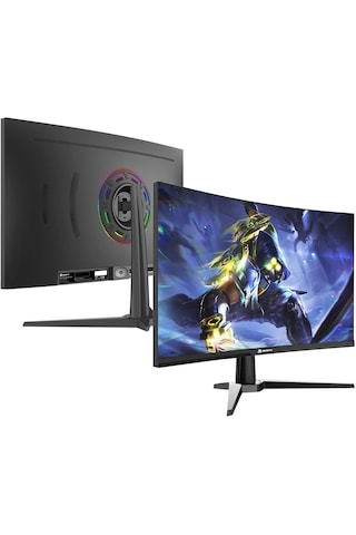 Gamebooster GB-3218CF 32" 1 Ms 180 Hz Va FHD Curved Oyuncu Monitör