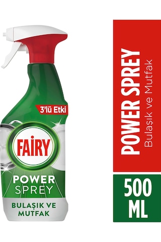 Fairy Power Sprey 3'ü 1 Arada Bulaşık ve Mutfak 500 ML