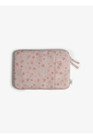 Citron Fermuarlı Ve Cepli Koruyucu Tablet Kılıfı - Flowers 1060520