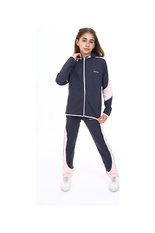 Toontoy Kız Çocuk Baskılı Eşofman Takım Füme