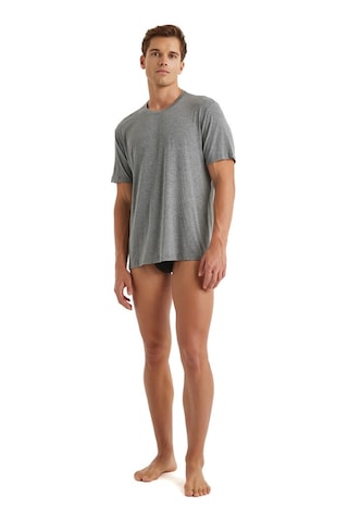 Blackspade Erkek T-shirt Silver 9306 - Gri Melanj