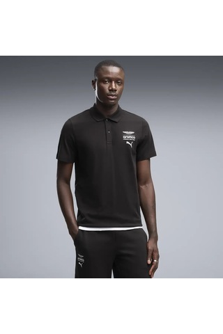Puma Amf1 Essential Polo Siyah Erkek T-shirt & Polo