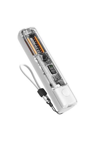 Novahub Yeni Model 22.5w Mini Şarj 10000mah Güç Kaynağı Beyaz, Hızlı Taşınabilir Beyaz