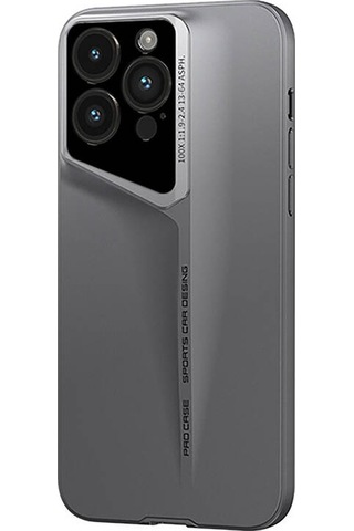Apple Uyumlu iPhone 15 Pro Max Kılıf Ultra İnce Kamera Korumalı Sert Rubber Safety Telefon Kılıfı