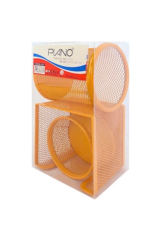 Pıano Perfore Py-Prf-007 3'lü Silver Pembe