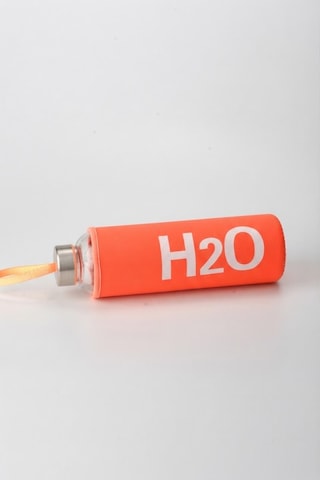 Tohana H2o Kılıflı Cam Matara 600 Ml Turuncu