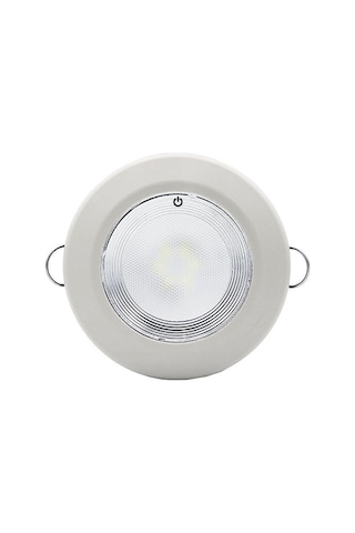 Sanel Butonlu Spot 12V Renk Modlu Beyaz-Gece Mavisi SSPEB.12WB-CG