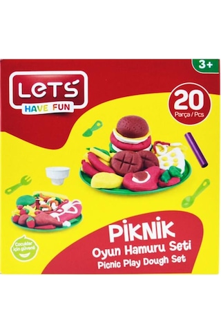 Let's 20 Parça Piknik Oyun Hamuru Seti