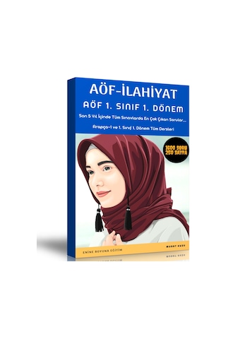 Aöf- Ilahiyat 1. Dönem Tüm Dersler