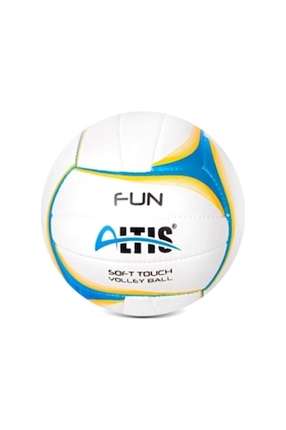 ALTIS FUN VOLEYBOL TOPU NO5 SARI MAVİ BEYAZ Beyaz - Mavi