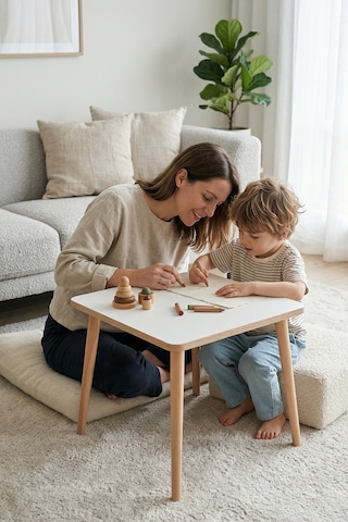 Çocuklar İçin Aktivite, Çalışma Masası 5981 Beyaz