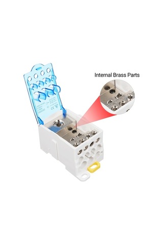 Carrier- Dayanıklı, Ukk250a 11 Çıkışlı Ray Montajlı Terminal