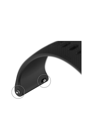 Fitcase 20mm Akıllı Saat Uyumlu Spor Silikon Kordon