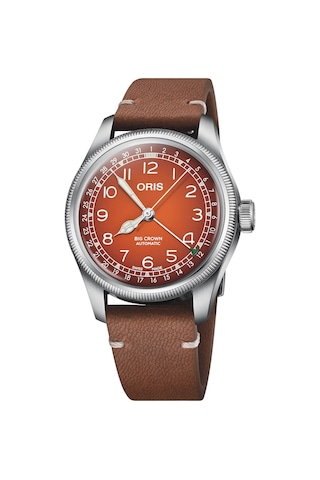 Oris Big Crown Oris X Cervo Volante 40.00 Mm Otomatik Saat 01 754 Turuncu