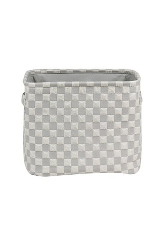 Koçtaş Monogrom Sepet 40x30x33,5 Cm Bej Gri