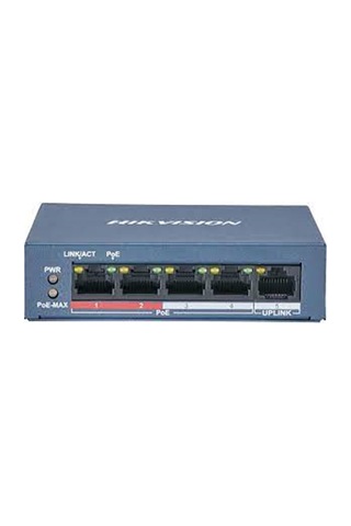 Hilook Ns-0105p-35b 5 Port Megabit 4 Port Poe 35w +1 Port Megabit Uplinkswitch