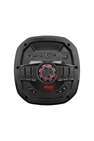 Mikado Md-bt106 30w Usb/bt/tf/tws Led Işıklı Kablosuz Mikrofonlu Toplantı-parti Kule Hoparlör