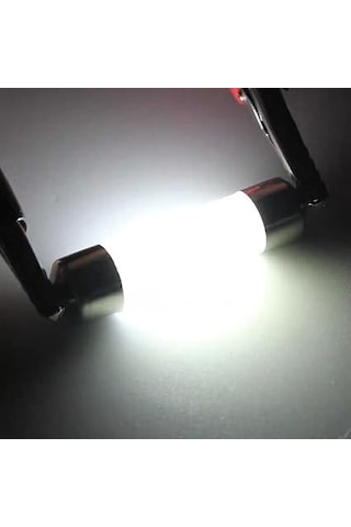 Suofeng 12v Dc Led Soğutucu Ampulü 41mm - Karavan Kampçı Buzdolabı Aydınlatması 6000k Beyaz Işık 1w 130 Lm 360 Aydınlatma 2'li Paket