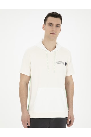 Pierre Cardin Erkek Ekru Sweatshirt 50282265-vr019 Ekru