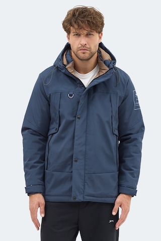 Slazenger Globe Erkek Lacivert Mont & Kaban Lacivert