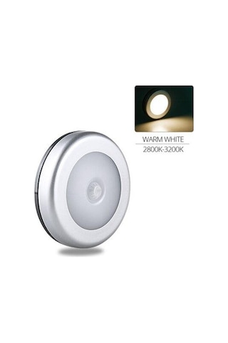 Sıcak Beyaz Pır Hareket Sensörü Dolap Altı Işığı Otomatik Akıllı Gece Lambası Lampada Led Işıkları Ev Yatak Odası Dolap Mutfak Dolap Işığı Sıcak Beyaz