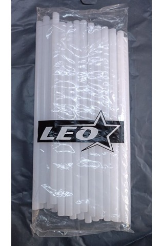 Leo Silikon Mum Çubuk 11.3 MM 1 KG 35 Adet Beyaz
