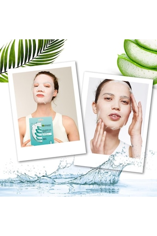 Garnier Hyaluronik Aloe Tazeleyici Kağıt Yüz Maskesi