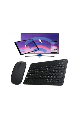Alfa Mec Şarj Edilebilir Kablosuz Q Klavye Mouse Set