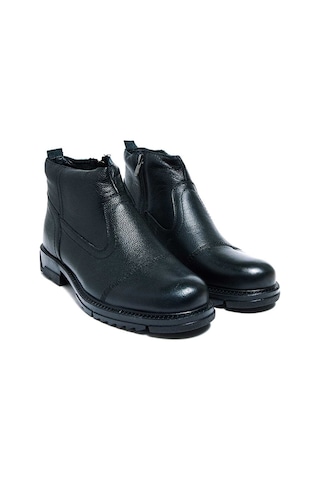 Bestello Bağcıksız Kauçuk Düz Bot 011-2052-24k Erkek Bot Siyah