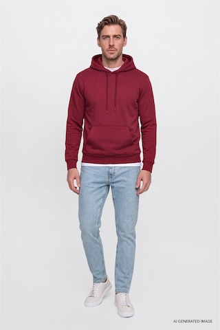 Ac&Co / Altınyıldız Classics Erkek Acık Mavı Pamuklu Tapered Fit 5 Cepli Esnek Jean Kot Denim Pantolon